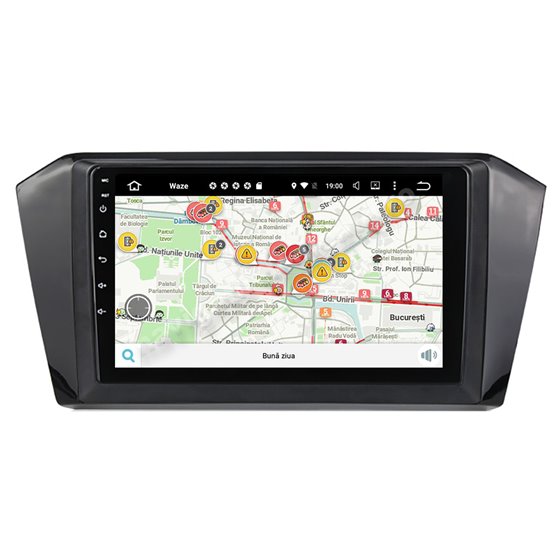 Navigatie Android 10 PASSAT B8 Carplay Octa Core 4GB Ram Ecran 9 inch NAVD-Z81017