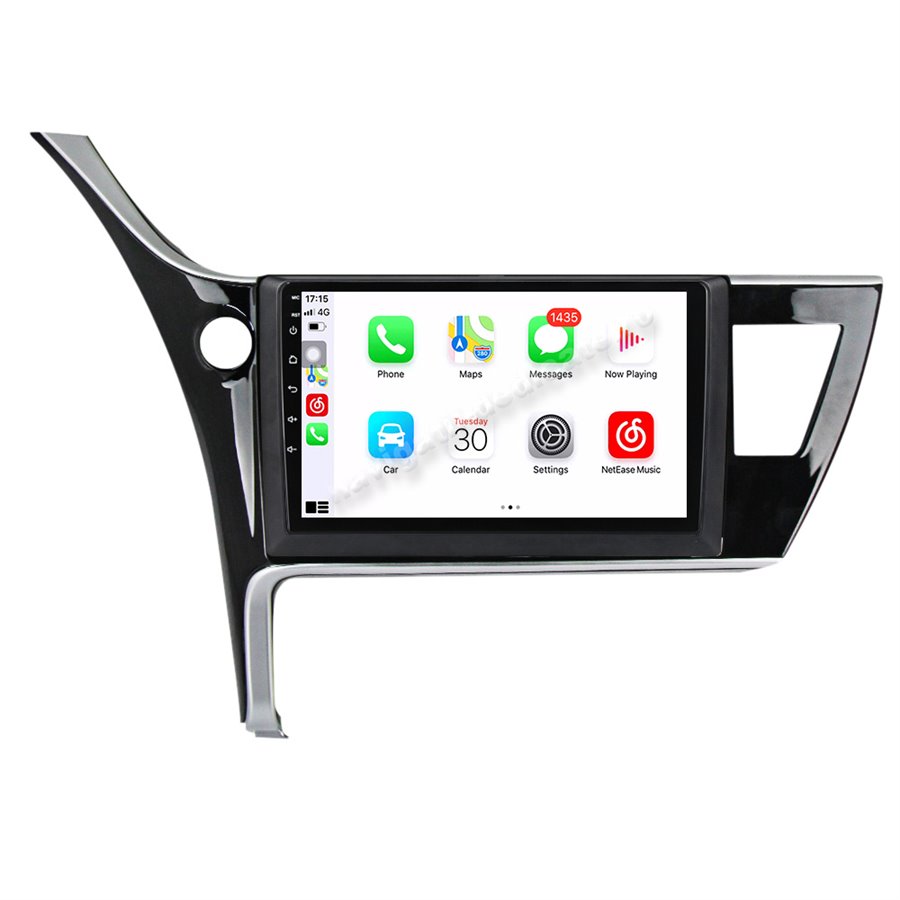 Navigatie Android 10 Toyota Corolla 2017 Octa Core 4GB Ram Ecran 9 inch NAVD-Z81024