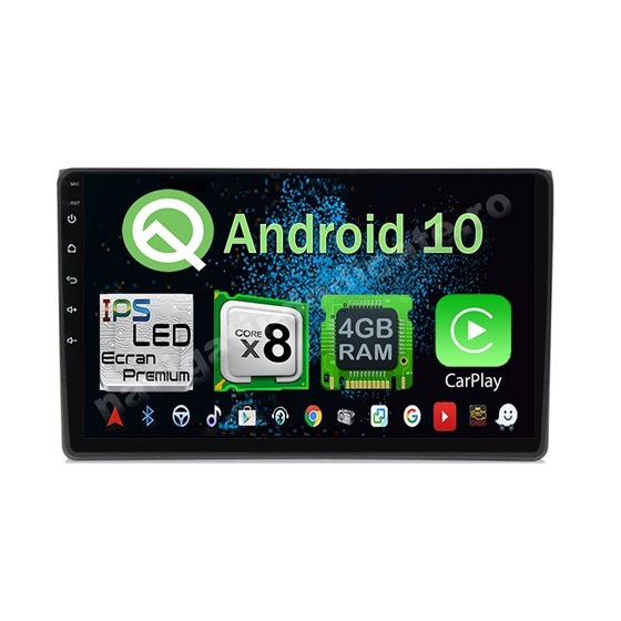 Navigatie Android Audi A4 Carplay Octa Core 4GB Ram Ecran 9 inch NAVD-Z8050