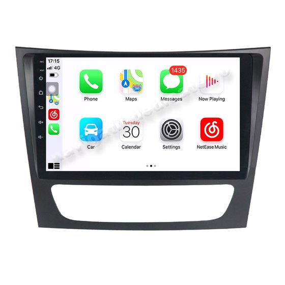 Navigatie Android 10 Mercedes BENZ E Class W211 Octa Core 4GB Ram Ecran 9 inch NAVD-Z8090