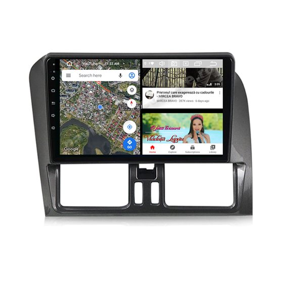 Navigatie Android 10 Volvo XC60 Octa Core 4GB Ram Ecran 9 inch Ips NAVD-Z8XC60