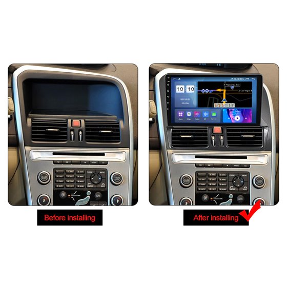 Navigatie Android Volvo XC60 Carplay Octa Core 4GB Ram Ecran 9 inch Ips NAVD-Z8XC60