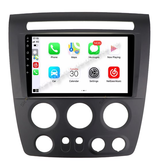 Navigatie Android Hummer H3 2GB Ram CarPlay Gps Usb NAVD-AC90H3