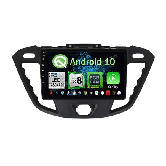 Navigatie CarPlay Android Ford Transit Custom 2012-2018 Octa Core 8GB Ram 128GB SSD Ecran 9 inch NAVD-M869075