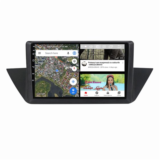 Navigatie Android BMW X1 E84 2GB Ram Ecran 9 inch NAVD-AC9062