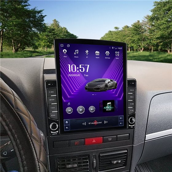 Navigatie Tesla Android Fiat Albea CarPlay Octa Core 4GB Ram Ecran 9.7 inch NAVD-TS97080