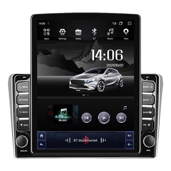 Navigatie Tesla Android Toyota Avensis 2002-2008 CarPlay Octa Core 4GB Ram Ecran 9.7 inch NAVD-TS97086