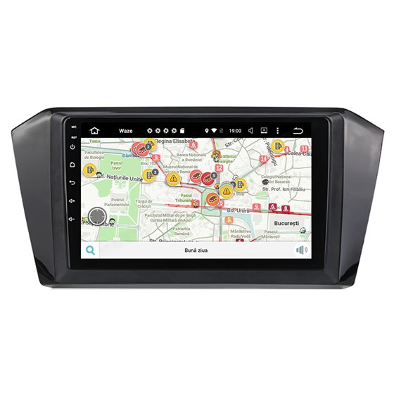 Navigatie Android PASSAT B8 2GB Ram CarPlay Ecran 9 inch NAVD-AC1017