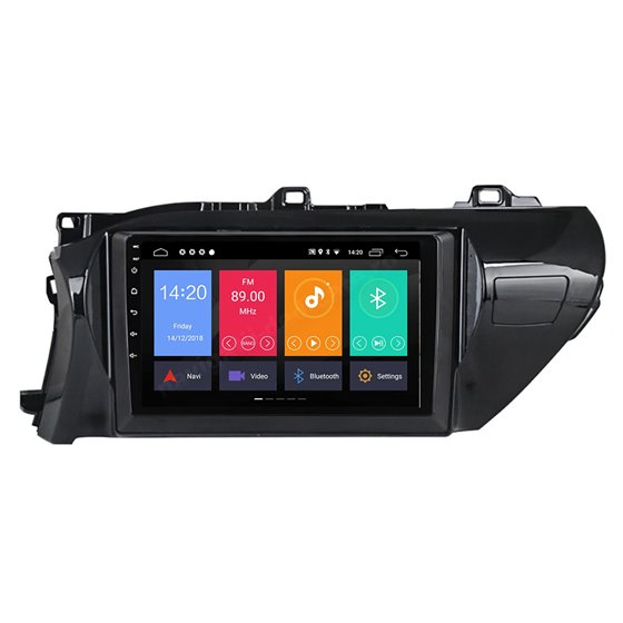 Navigatie Android Toyota Hilux 2016-2020 2GB Ram CarPlay Ecran 9 inch NAVD-AC1025