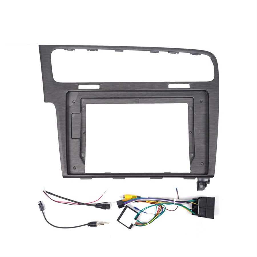 Rama Adaptoare Navigatie 10 inch Vw GOLF 7 Gray
