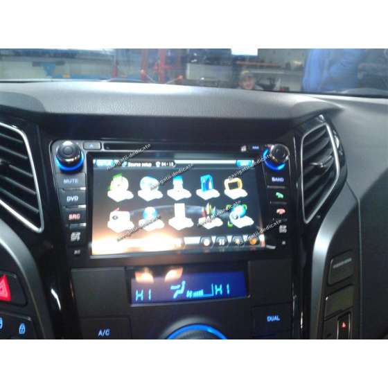 Navigatie Dedicata Hyundai I40 DVD GPS Auto CARKIT NAVD-K172
