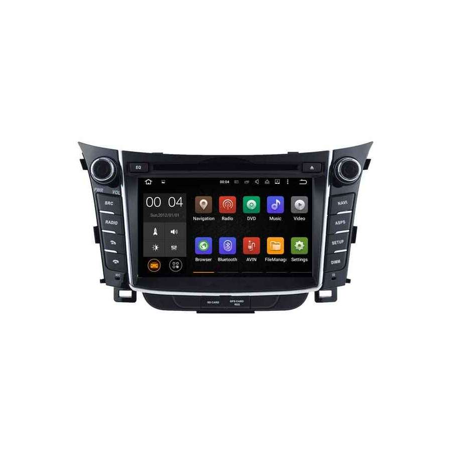 Navigatie Dedicata Android Hyundai I30 DVD GPS Auto CARKIT Internet NAVD-A5724