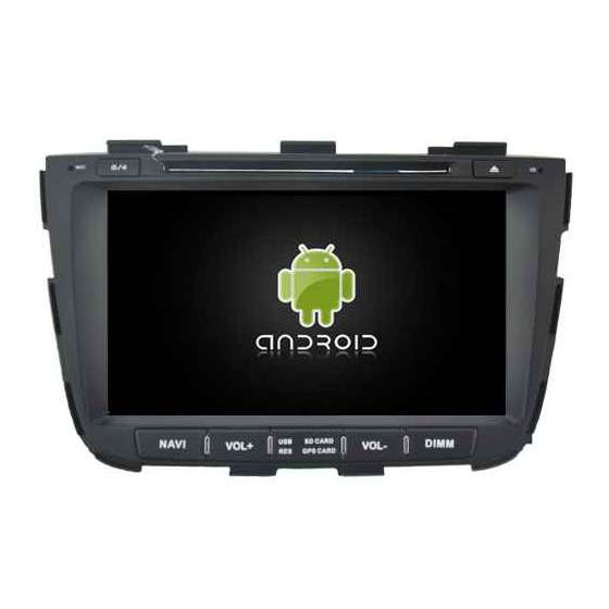 NAVIGATIE Android KIA SORENTO 2013 DVD AUTO GPS NAVD-A5759