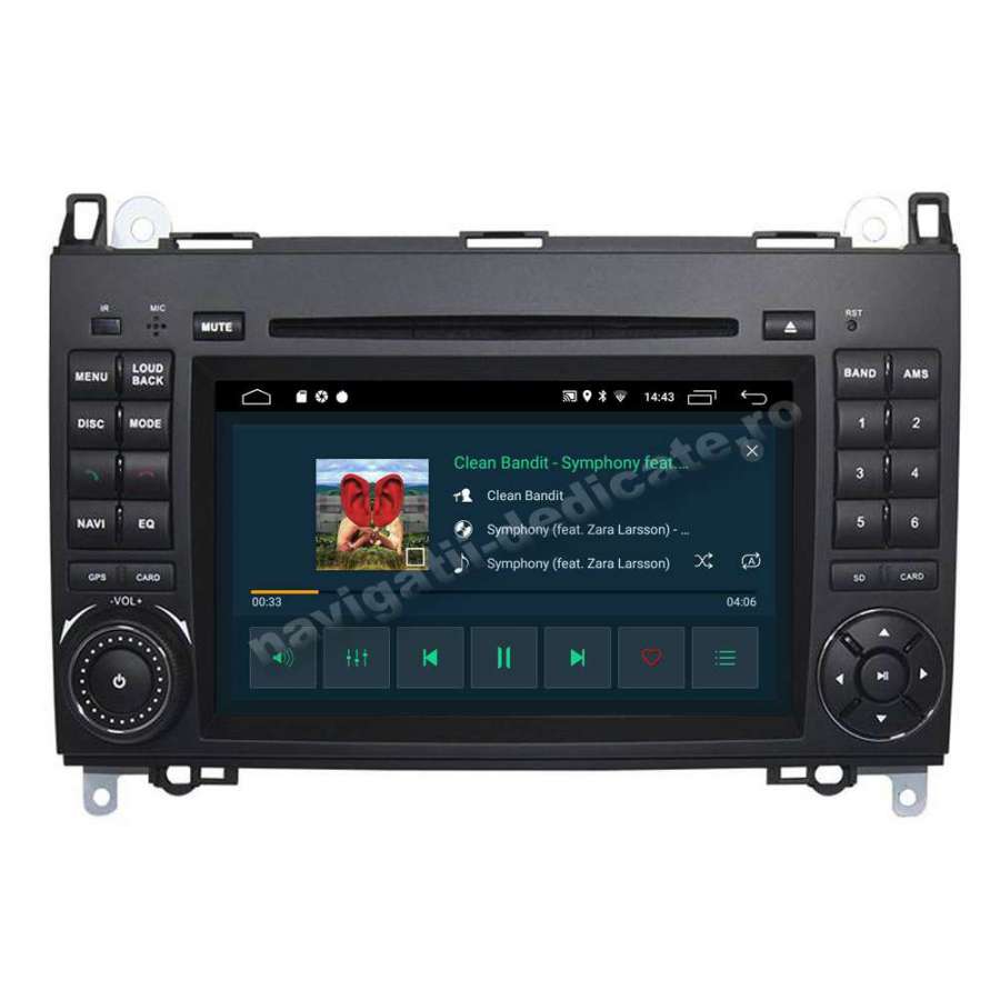 Navigatie Android 10 Mercedes Benz A B Class Vito Viano Sprinter NAVD-MT068