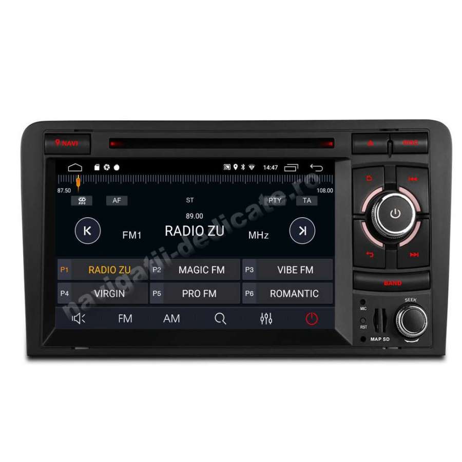 Navigatie Android Audi A3 NAVD-T049
