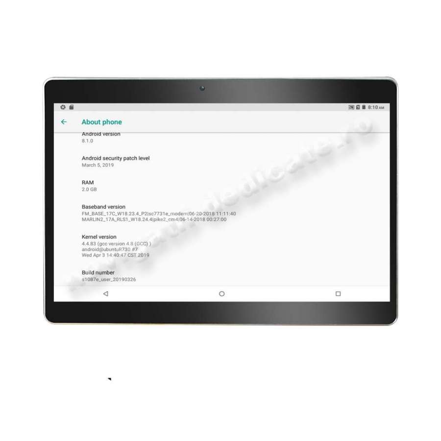 MONITOR TETIERA CU ANDROID 10" USB SD 1080P INTERNET TOUCHSCREEN