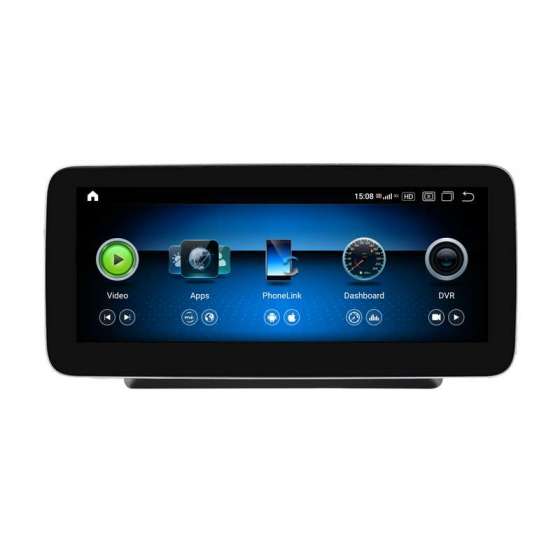 Monitor Navigatie Android Mercedes C Class W204 S204 NTG 5.0 Ecran 10.25 inch Waze Carkit USB NAVD-Z1003C