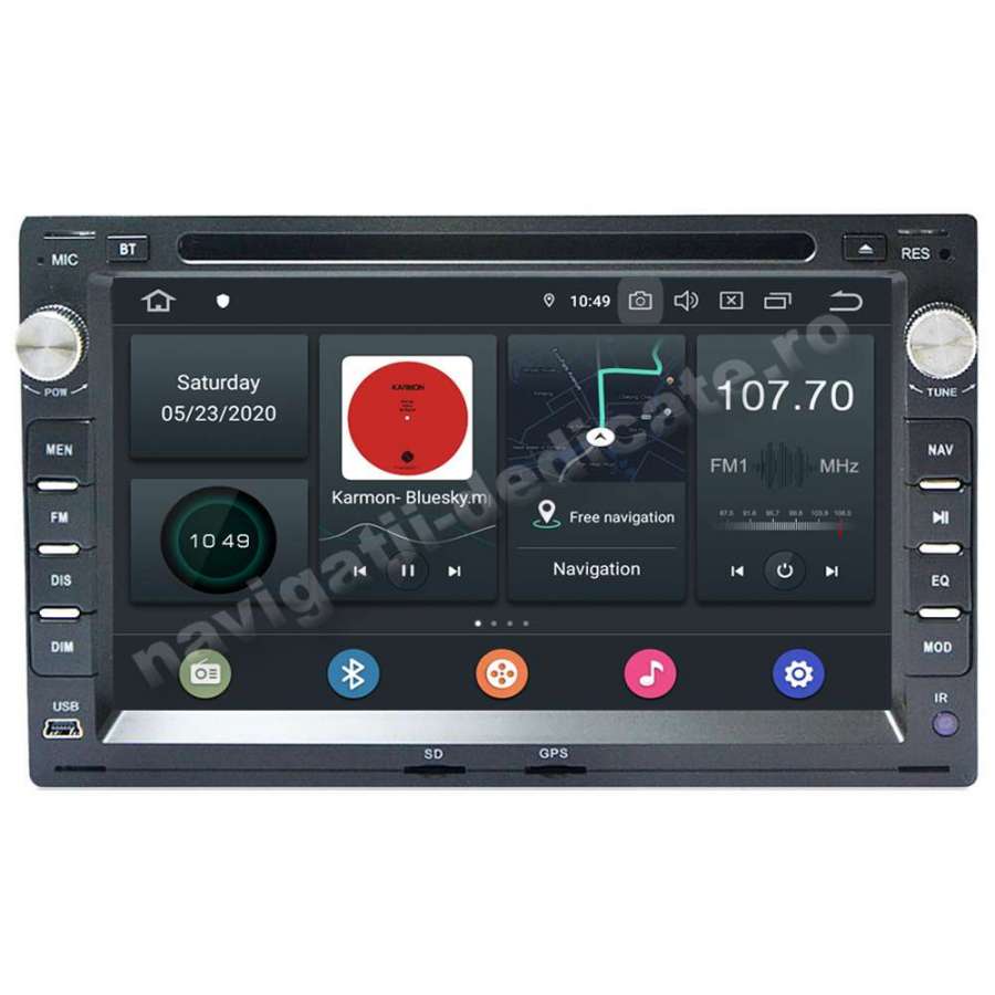 Navigatie Android 4GB Ram VW PASSAT B5 GOLF4 SKODA OCTAVIA TOUR FABIA SUPERB NAVD-P9245