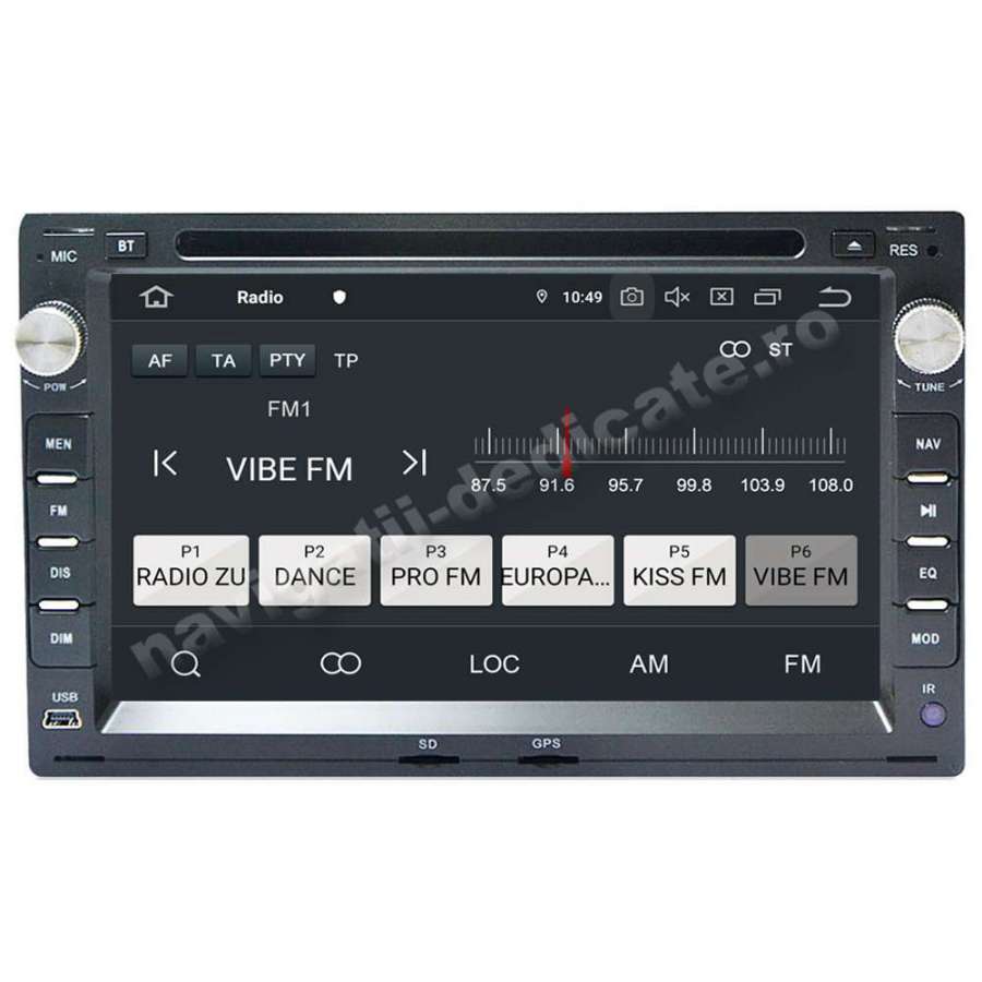 Navigatie Android 4GB Ram VW PASSAT B5 GOLF4 SKODA OCTAVIA TOUR FABIA SUPERB NAVD-P9245