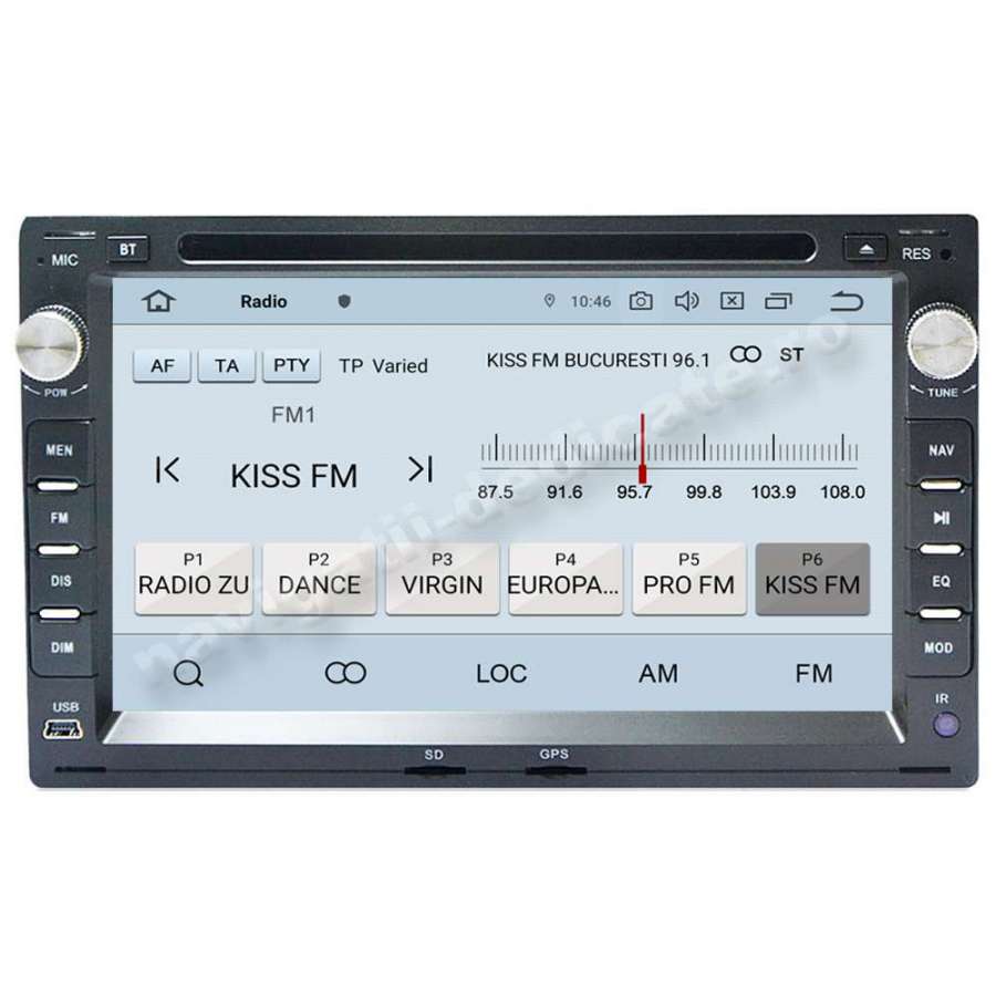Navigatie Android 4GB Ram VW PASSAT B5 GOLF4 SKODA OCTAVIA TOUR FABIA SUPERB NAVD-P9245