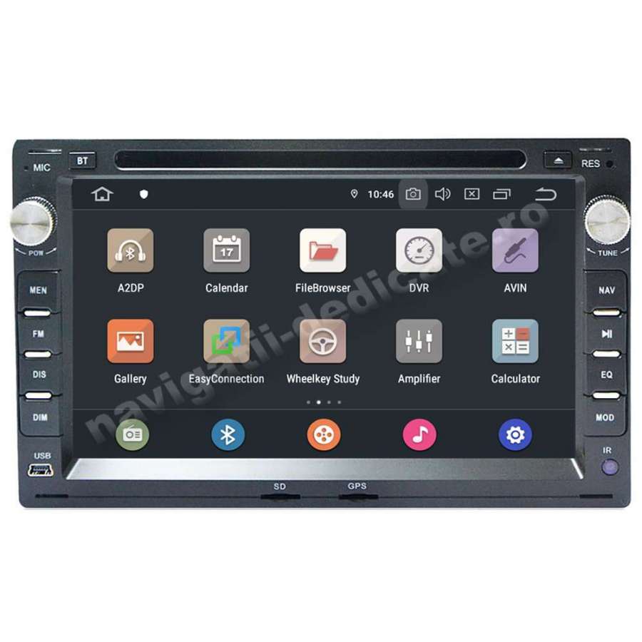 Navigatie Android 4GB Ram VW PASSAT B5 GOLF4 SKODA OCTAVIA TOUR FABIA SUPERB NAVD-P9245