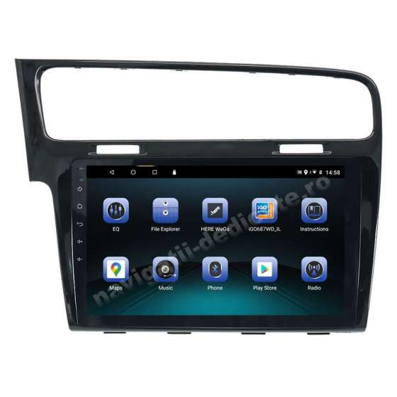 Navigatie Android Vw Golf 7 Octa Core 2GB Ram Ecran 10.1 inch NAVD-I1028