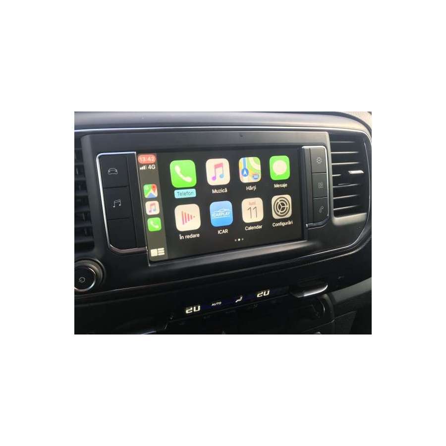Interfata CarPlay Android Auto Mirror Link, USB video pentru Toyota Proace / Citroen / Peugeot cu sistem NAC
