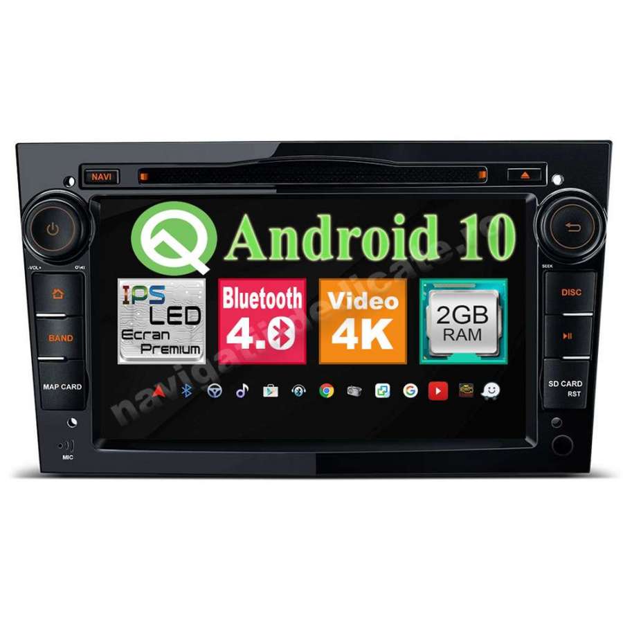 Navigatie Android 9.0 OPEL Astra H Vectra CORSA NAVD-MT019