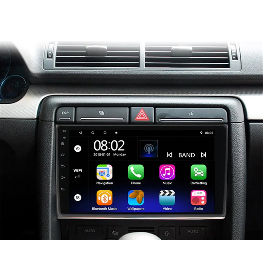 Navigatie Android Audi A4 2GB Ram Ecran 9 inch NAVD-AC9050