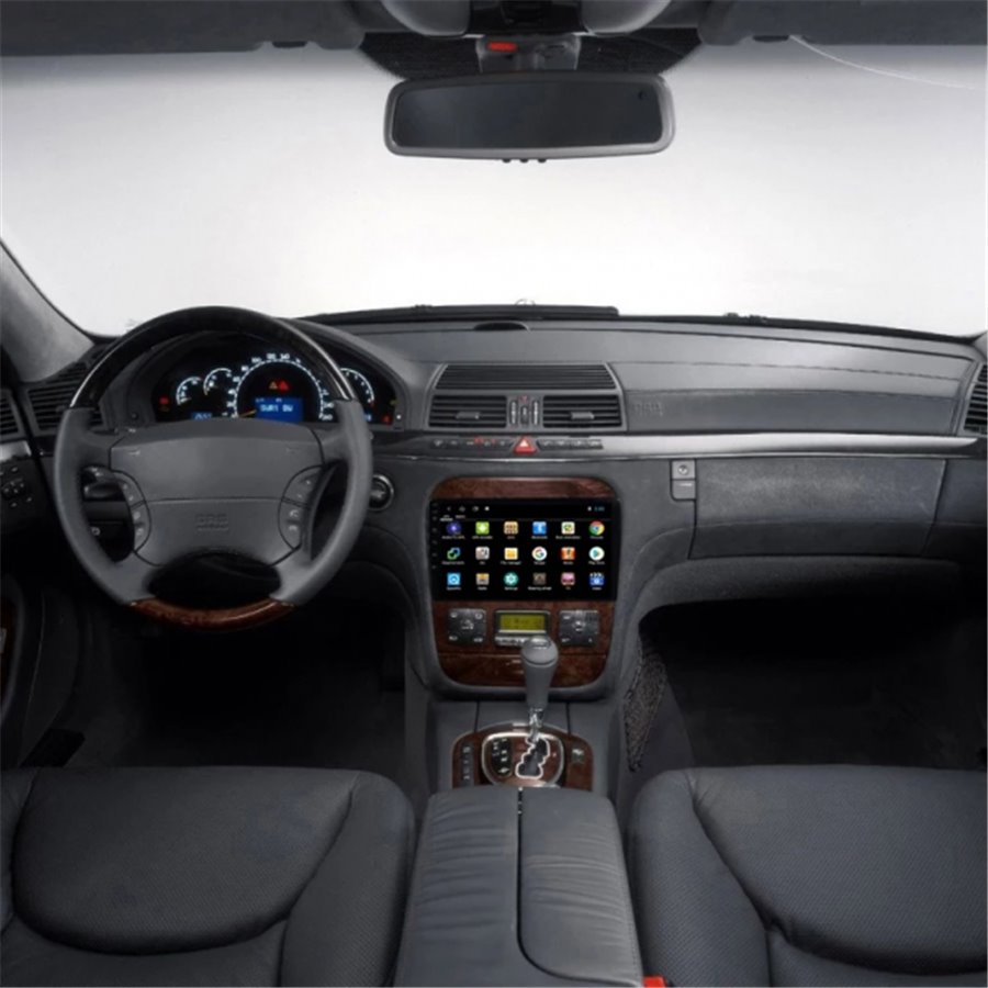 Navigatie Android Mercedes W220 S Class 1999-2005 2GB Ram Ecran 9 inch NAVD-AC9021