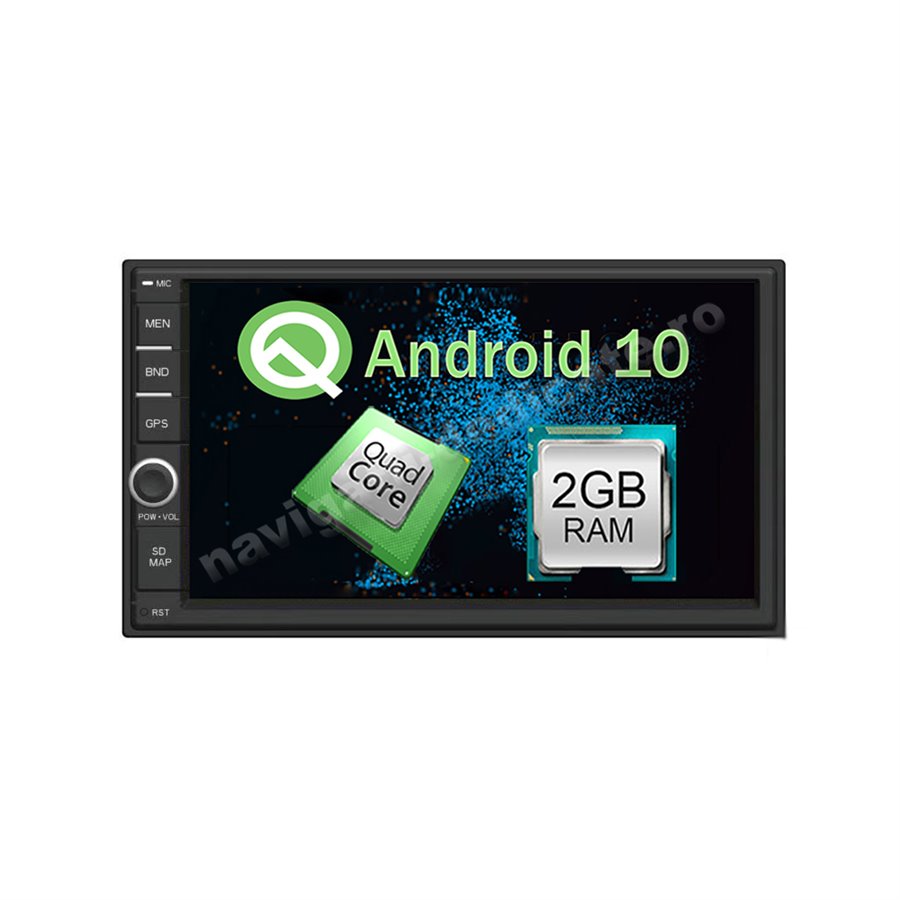 Navigatie 2DIN Universala Android 2GB Ram 16GB SSD USB INTERNET NAVD-AC7300