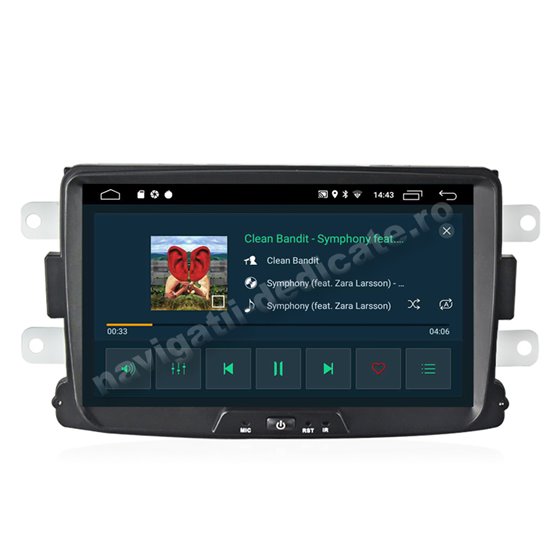 Navigatie Android Dacia Logan Duster Lodgy Sandero Ecran 8 inch NAVD-MT9157