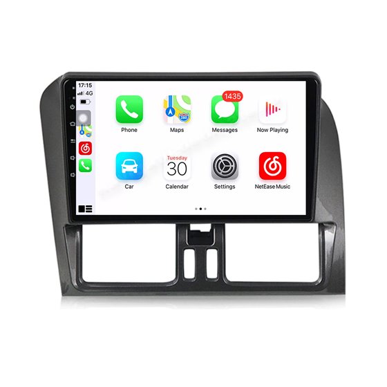 Navigatie Android 10 Volvo XC60 Octa Core 4GB Ram Ecran 9 inch Ips NAVD-Z8XC60