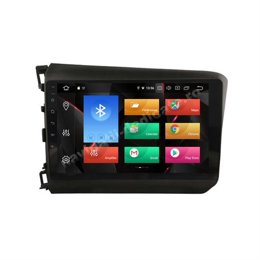 Navigatie Android 10 Honda Civic 2012-2015 Octa Core 4GB Ram Ecran 9 inch NAVD-Z8039