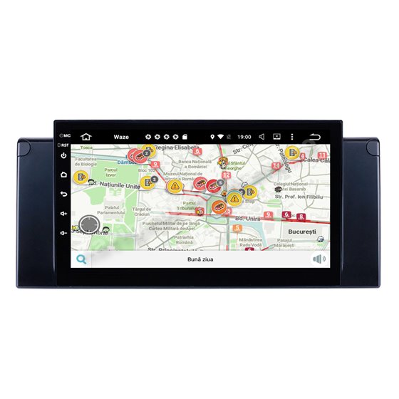Navigatie Android BMW E39 X5 E53 Carplay Octa Core 4GB Ram Ecran 9 inch NAVD-Z8082