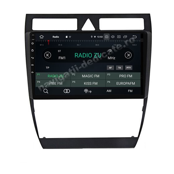 Navigatie Android 10 Audi A6 Octa Core 4GB Ram Ecran 9 inch NAVD-Z8047