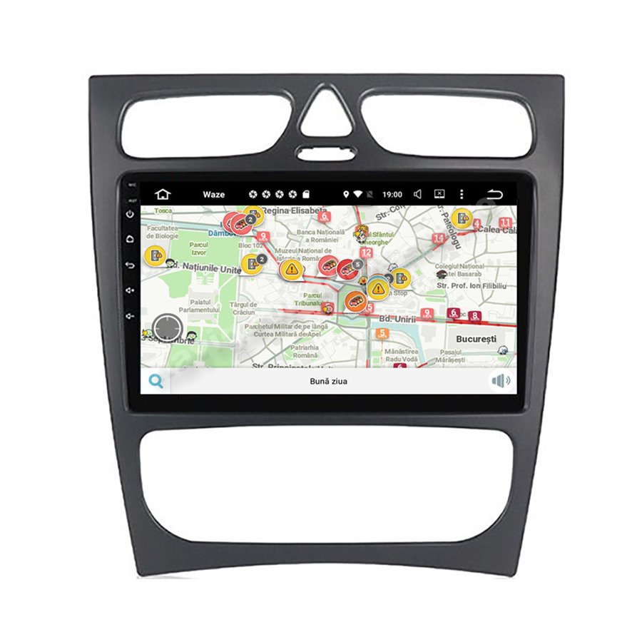 Navigatie Android 10 Mercedes BENZ C W203 2000-2005 Octa Core 4GB Ram Ecran 9 inch NAVD-Z8019
