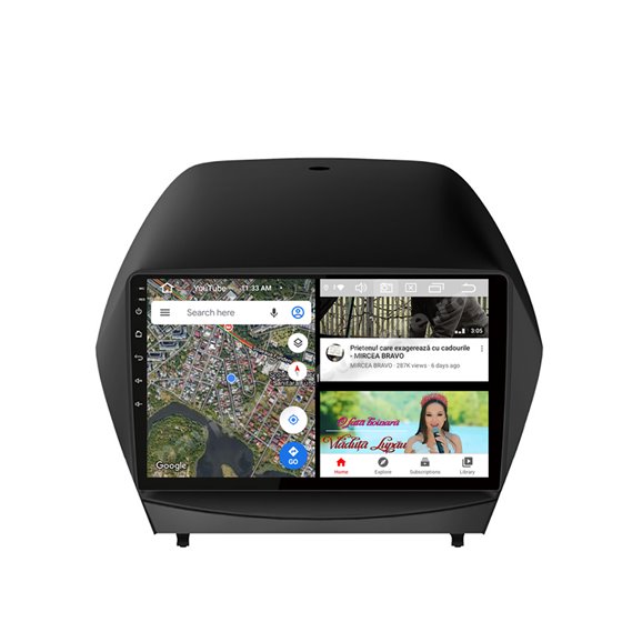 Navigatie Android 10 Hyundai IX35 2011-2015 Octa Core 4GB Ram Ecran 9 inch NAVD-Z8032