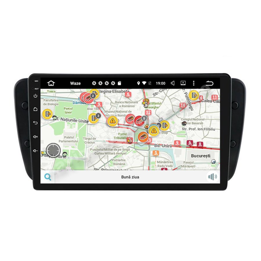 Navigatie Android 10 Seat Ibiza 2009-2014 Octa Core 4GB Ram Ecran 9 inch NAVD-Z8012