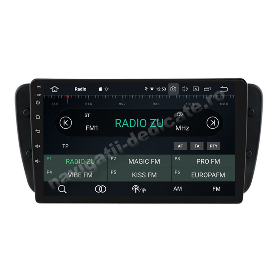 Navigatie Android 10 Seat Ibiza 2009-2014 Octa Core 4GB Ram Ecran 9 inch NAVD-Z8012