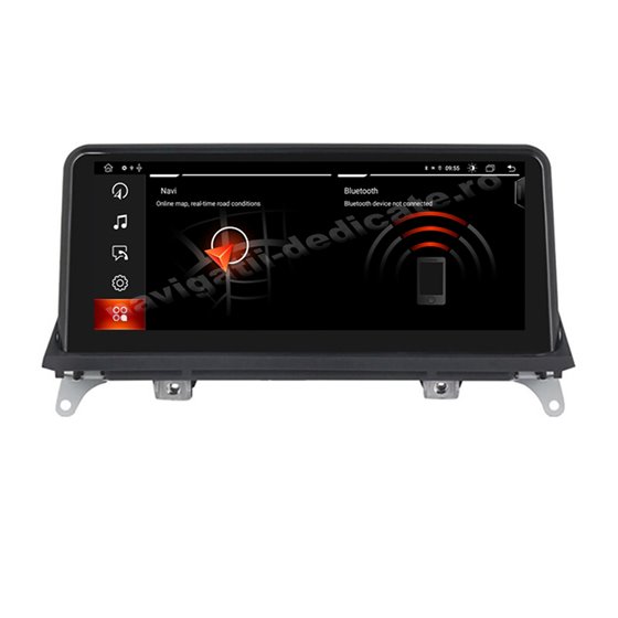 Monitor Navigatie Android 10 BMW X5 E70 X6 E71 Octa Core 4GB Ram Bluetooth GPS USB NAVD-E70CIC MTK