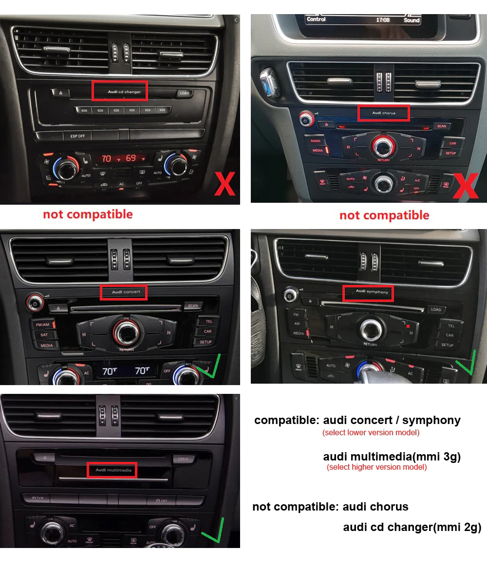 a4 b8 compatibil